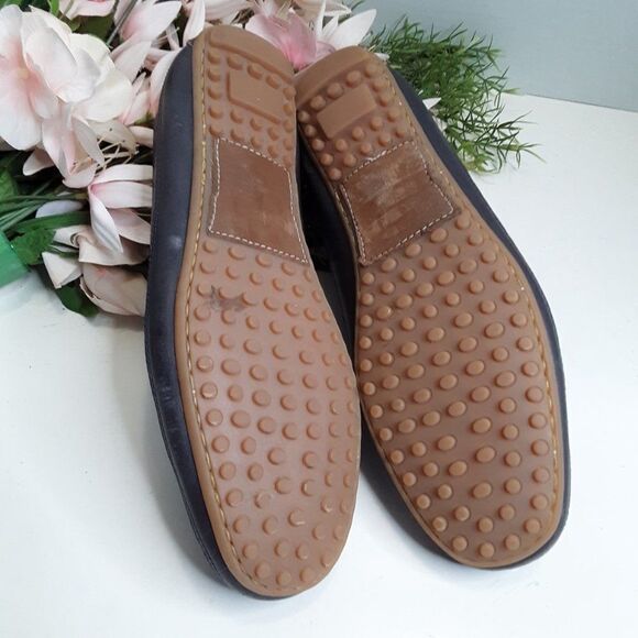 Allen Edmonds Interstate Men\'s size 9D Grey Leather Loafer Shoes main image 4
